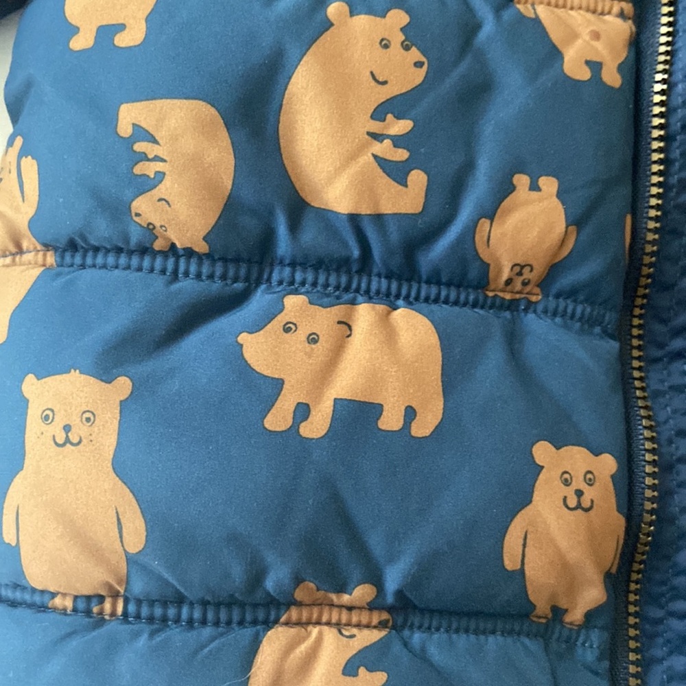 🏷 Sale:10 for $20. Toddler Bear 🐻 Fleece Inside Jacket - Picture 3 of 7